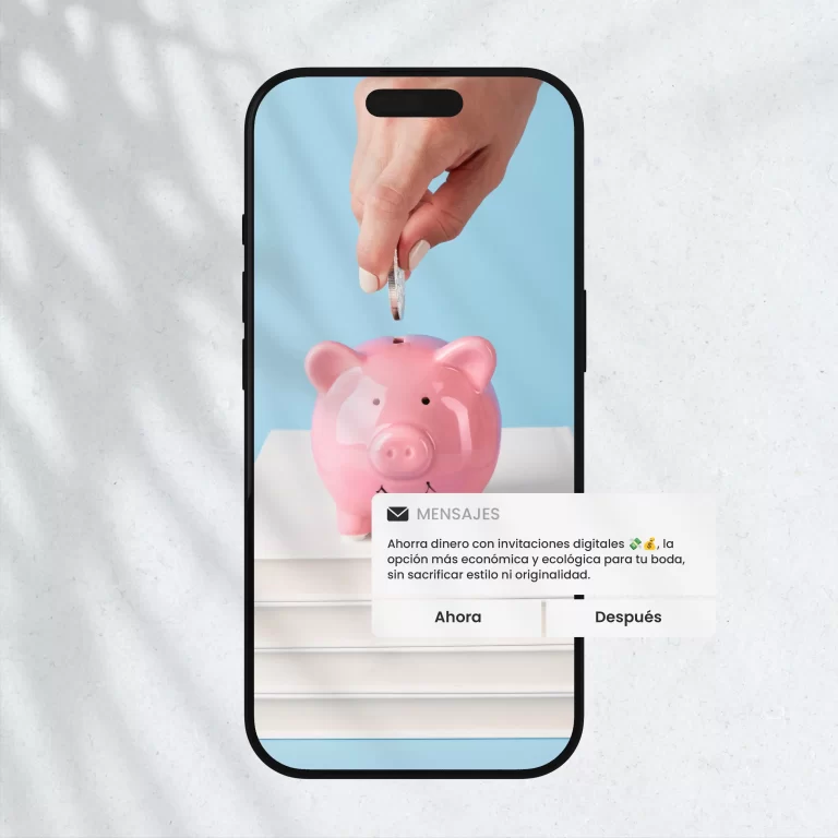 Como ahorrar con tus invitaciones digitales