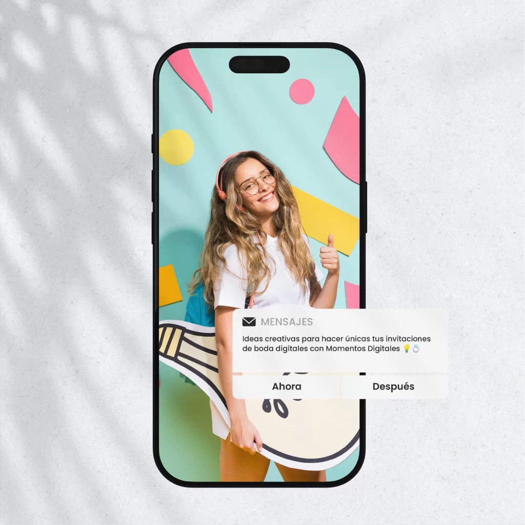 Ideas creativas para hacer tu invitación digital.