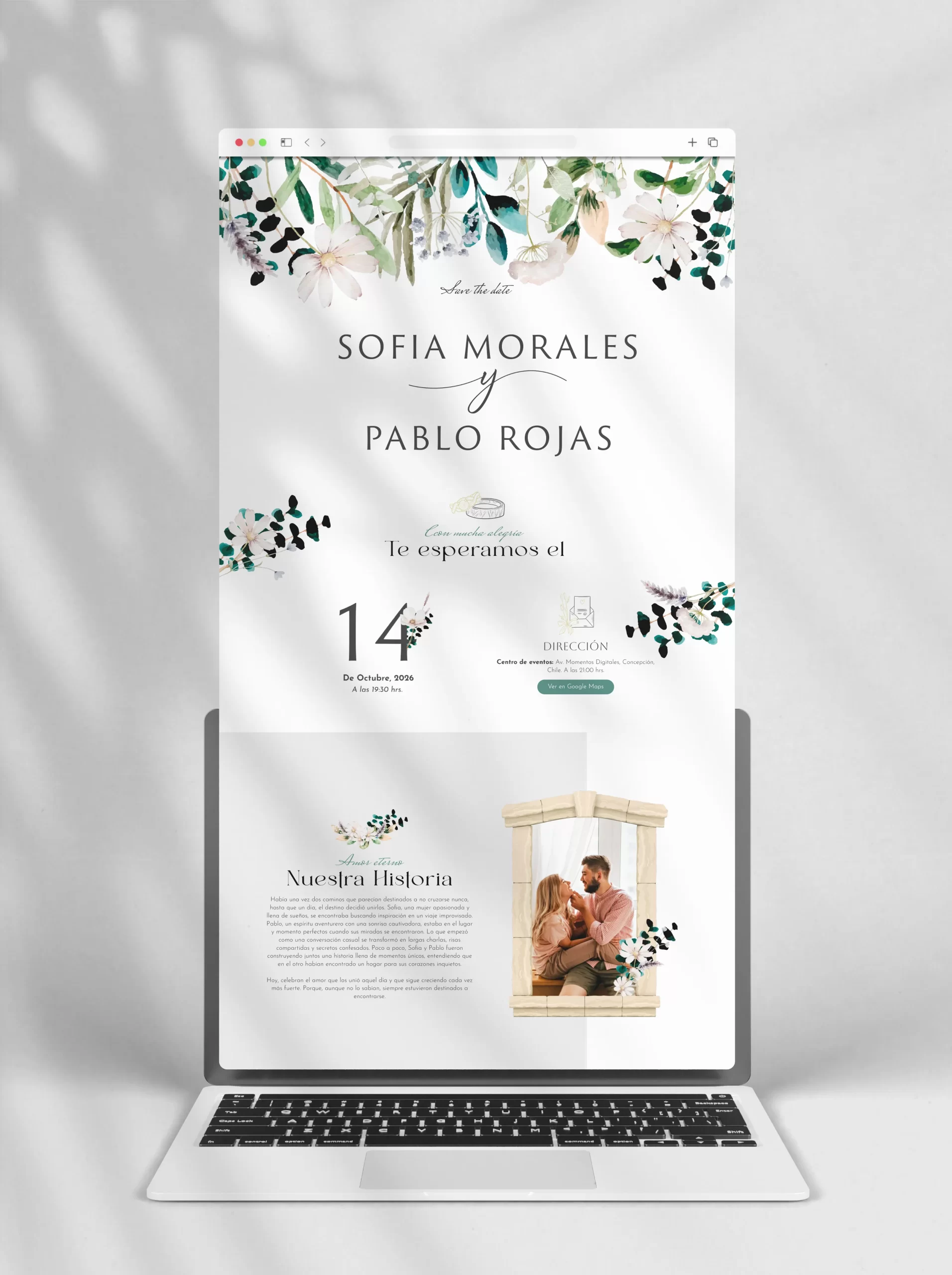 Invitaciones digitales personalizadas para todo tipo de evento: Bodas, XV años, Bautizos y muchos más.