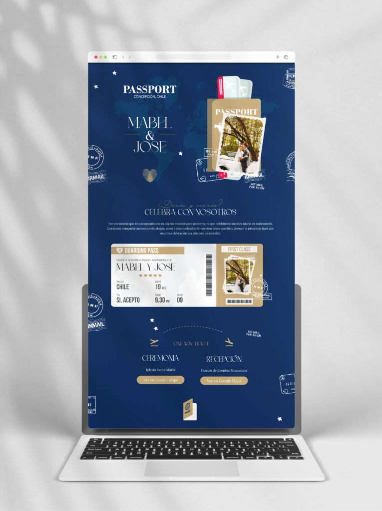 Pagina WEB Pasaporte
