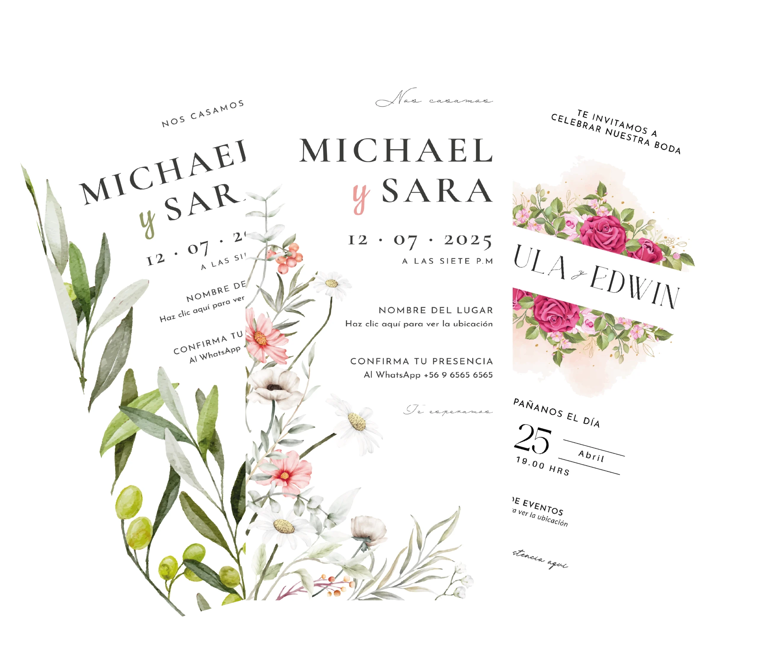 Invitación digital para bodas y eventos | Chile Crea tu invitación digital para todo tipo de eventos con Momentos Digitales.